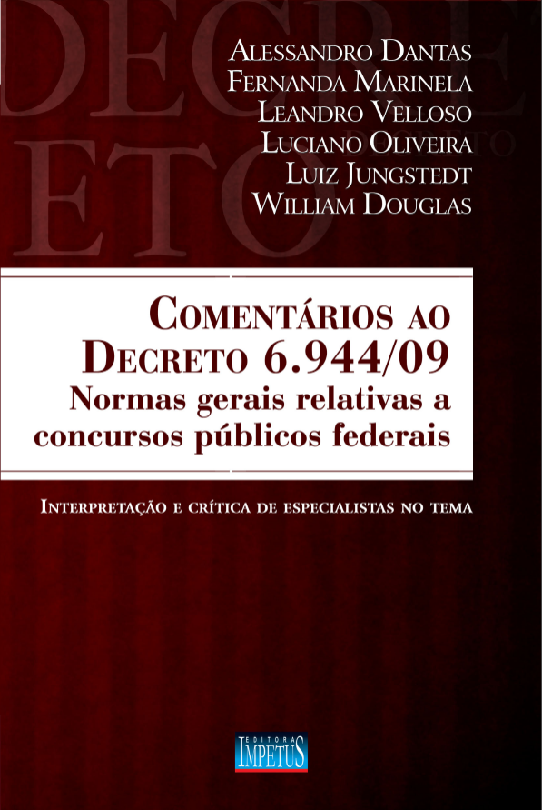 COMENTÁRIOS AO DECRETO 6.944/09